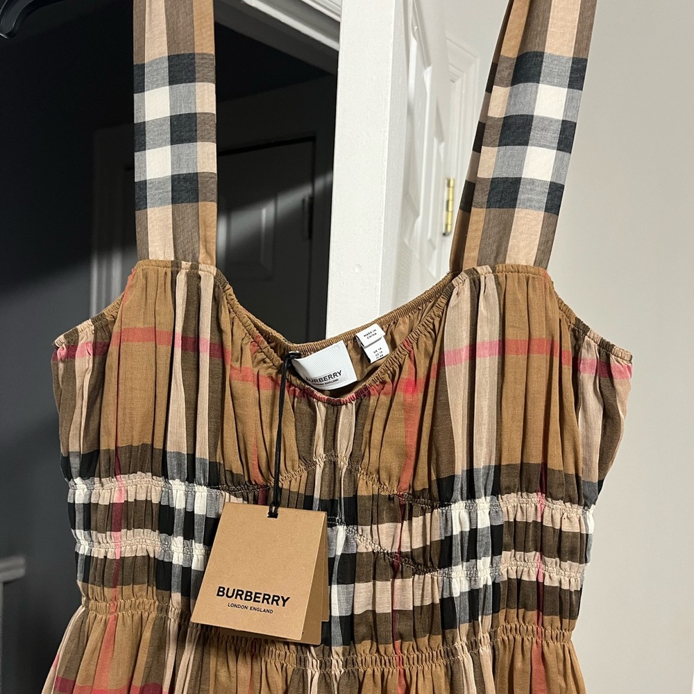 NWT Burberry Dress Size 12